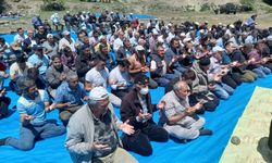 Beypazarı ilçesinde yağmur duaları yapıldı