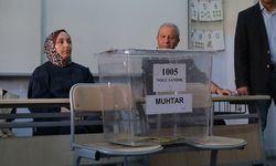 Çankırı'da seçmenler muhtarlık seçimi için sandığa gitti