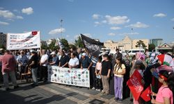 İsrail'in Filistin'e yönelik saldırıları Kayseri'de protesto edildi