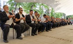 Kahramankazan'da bayramlaşma töreni düzenlendi