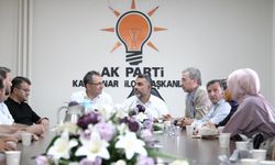 Karapınar'da AK Parti İlçe Başkanlığında bayramlaşma programı düzenlendi