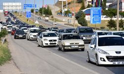 Kırıkkale'de bayram tatilinden dönüş yoğunluğu başladı