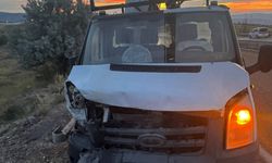 Kırıkkale'de otomobil ile kamyonetin çarpıştığı kazada 1 kişi öldü, 2 kişi yaralandı