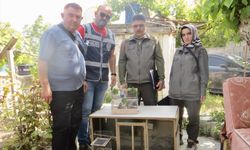 Kırşehir'de evinde saka kuşu satan kişiye 77 bin 600 lira ceza kesildi