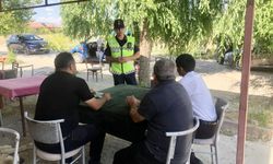 Kırşehir'de jandarma vatandaşları yangın ve boğulmalara karşı uyardı