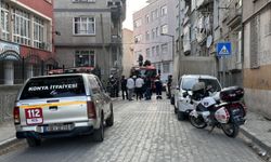Konya'da sinir krizi geçiren kişi evinde yangın çıkardı