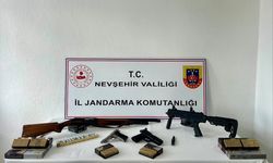Nevşehir'de ruhsatsız silah operasyonunda 2 şüpheli yakalandı
