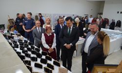 Şabanözü Halk Eğitimi Merkezinin yıl sonu sergi açılışı yapıldı