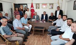 Seydişehir'de AK Parti İlçe Başkanlığında bayramlaşma programı düzenlendi