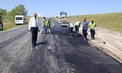 Sorgun'da köy yollarında bakım ve onarım çalışması başladı
