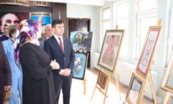 Suşehri Halk Eğitim Merkezi'nden yıl sonu sergisi