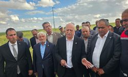 TZOB Genel Başkanı Bayraktar, Aksaray'da zirai dondan etkilenen tarım alanlarını inceledi