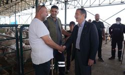 Başkan Ataç’tan Hayvan Pazarına Ziyaret