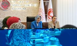 Aile ve Sosyal Hizmetler Bakanı Göktaş, şehit eşleriyle bir araya geldi