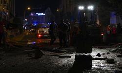 Ankara'da sağanak nedeniyle duvarı çöken binada 1 kişi yaralandı