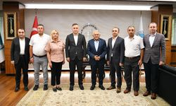 Başkan Büyükkılıç'a İl Milli Eğitim Müdürü Esen'den ziyaret