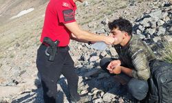Erciyes Dağı'nda mahsur kalan dağcı kurtarıldı