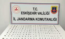 Eskişehir'de tarihi eser olduğu değerlendirilen 232 obje ele geçirildi