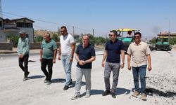 Hacılar'da Kayseri Caddesi'nde ilk etap sona gelindi