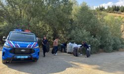 Kırşehir'de yangın riskine karşı doğadan 150 kilogram cam, plastik ve katı atık toplandı