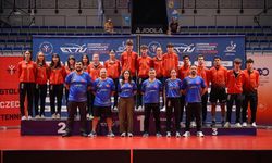 Kocasinan Belediyesi Spor Kulübünün milli masa tenisçisi Kahraman, Avrupa ikincisi oldu