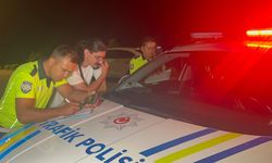Nevşehir'de polisin "dur" ihtarına uymayan sürücü kovalamacayla yakalandı