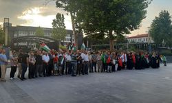 Niğde'de İsrail'in Gazze'ye yönelik saldırıları protesto edildi