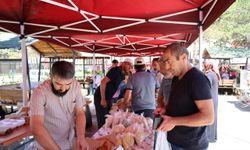 Orta'da Kur'an kursu öğrencileri yararına kermes düzenlendi