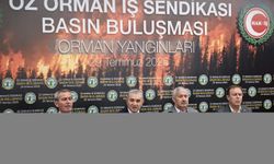 Öz Orman-İş Sendikası Genel Başkanı Aslan, basın toplantısı düzenledi: