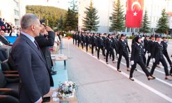 Yozgat'ta eğitimini tamamlayan 297 kadın polis adayı mezun oldu