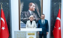 Aile ve Sosyal Hizmetler Bakan Yardımcısı Yenigün, Eskişehir Valisi Aksoy'u ziyaret etti