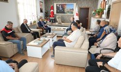 AK Parti'li Dönmez'den İl Tarım ve Orman Müdürü Çil'e ziyaret