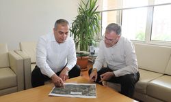 Başkan Özdoğan, KASKİ Genel Müdürü Çağan ile toplantı gerçekleştirdi
