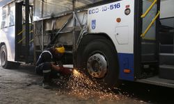 Başkentte yeni eğitim öğretim yılı öncesi toplu ulaşım araçlarının bakımları sürüyor