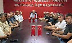 Beypazarı'nda MHP İlçe Olağan Yönetim Kurulu Toplantısı yapıldı
