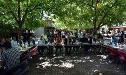CHP heyeti, saha çalışmaları kapsamında Kırıkkale'de gazetecilerle buluştu
