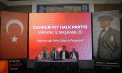CHP'nin "Ağustos Ayı Saha Çalışma Programı"na ilişkin toplantı düzenlendi