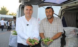 Çubuk Belediye Başkanı Demirbaş'tan yöresel ürün pazarına ziyaret