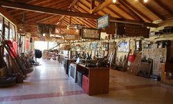 Dodurga beldesinde eski eşyalardan oluşturulan müze ziyaretçilerini ağırlıyor
