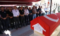 Emekli Topçu Yarbay Recep Yaşar Polatlı'da son yolculuğuna uğurlandı