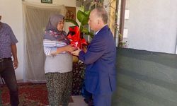 Eskişehir İl Tarım ve Orman Müdürü Çil'den orman şehidi Kocaman'ın ailesini ziyaret