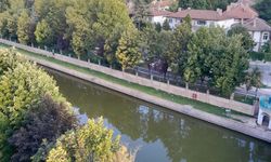 Eskişehir'de Porsuk Çayı'nın çevresindeki kirliliğe tepki