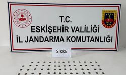 Eskişehir'de tarihi eser niteliğinde 55 sikke ele geçirildi
