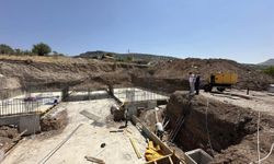 Güdül'de 1000 ton kapasiteli su deposunun yapımına başlandı