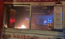 Kayseri'de ocakta unutulan köz yangın çıkardı