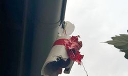 Kayseri'de öğrencilerin eğitim amacıyla attığı roket prototipi, bir evin çatısına düştü