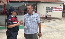 Kırşehir'de jandarma köylerde "Mutluluğa Kurşun Sıkma" projesini tanıttı