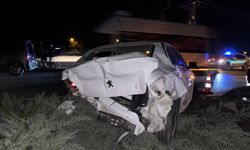 Konya'da hafif ticari araçla otomobilin çarpıştığı kazada 4 kişi yaralandı