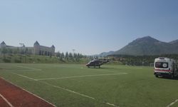 Konya'da hava ambulansı Yaşar bebek için havalandı