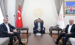 Memur-Sen Genel Başkanı Yalçın'dan Bakan Tekin'e ziyaret